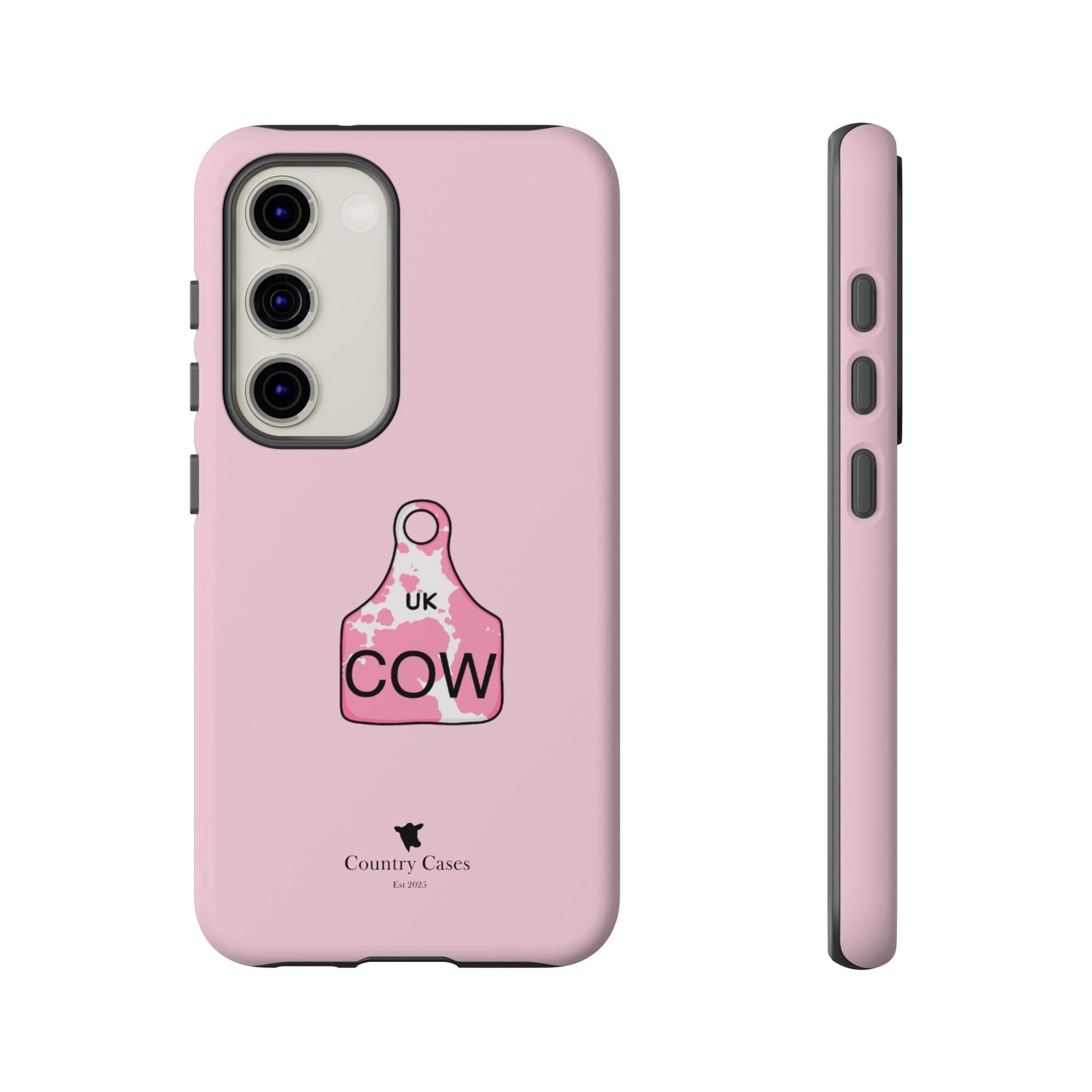 Android pink ear tag case