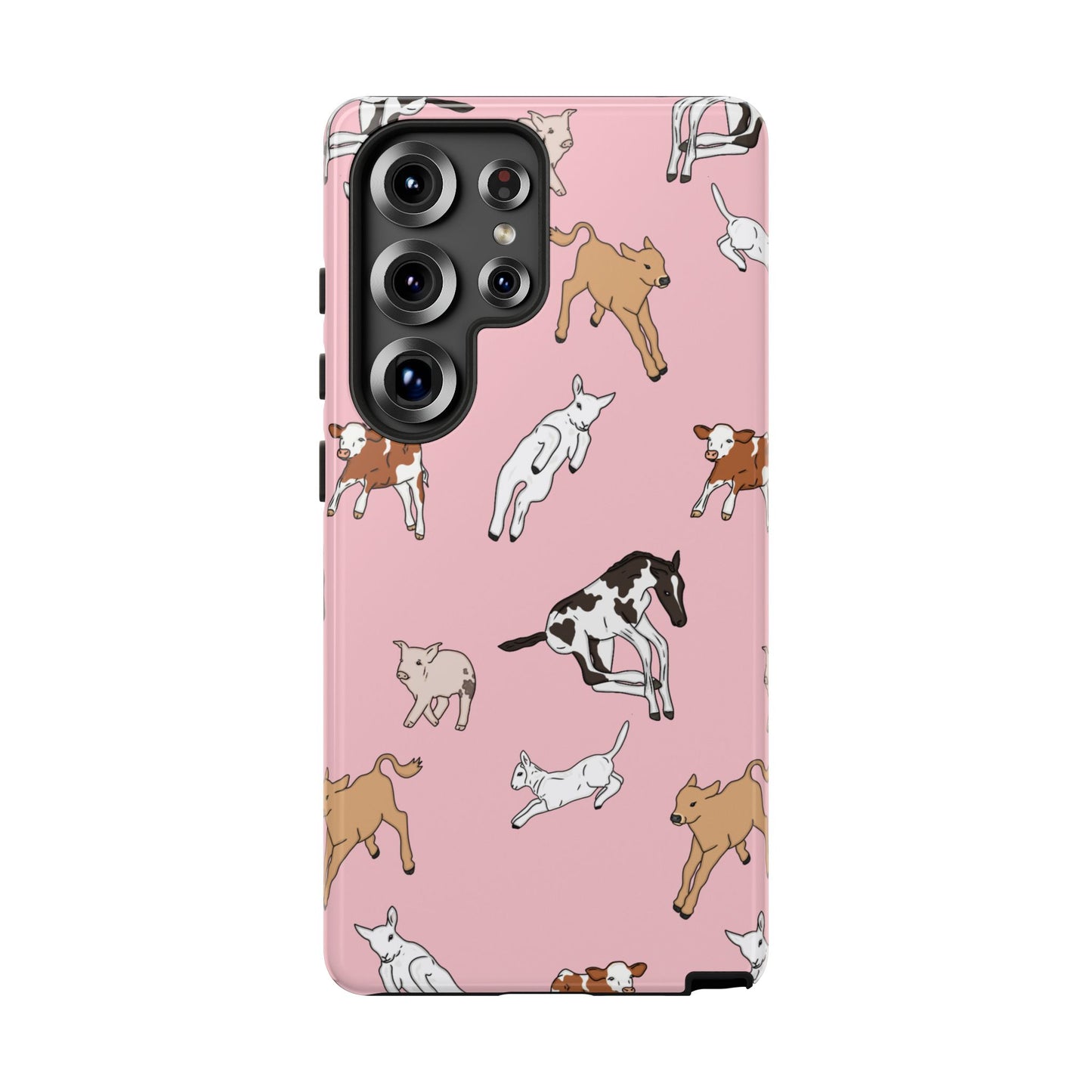 Android Farmyard Friends Pink Case