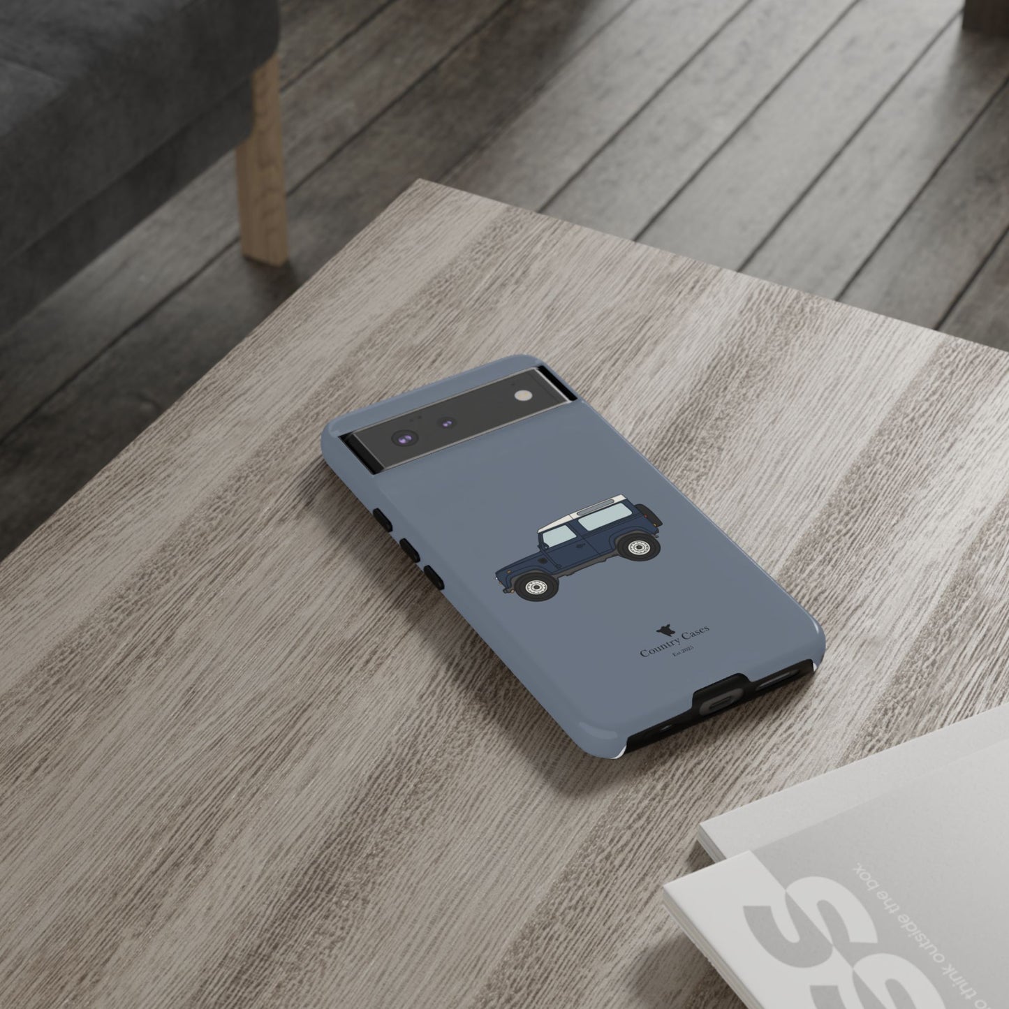 Android blue landy phone case