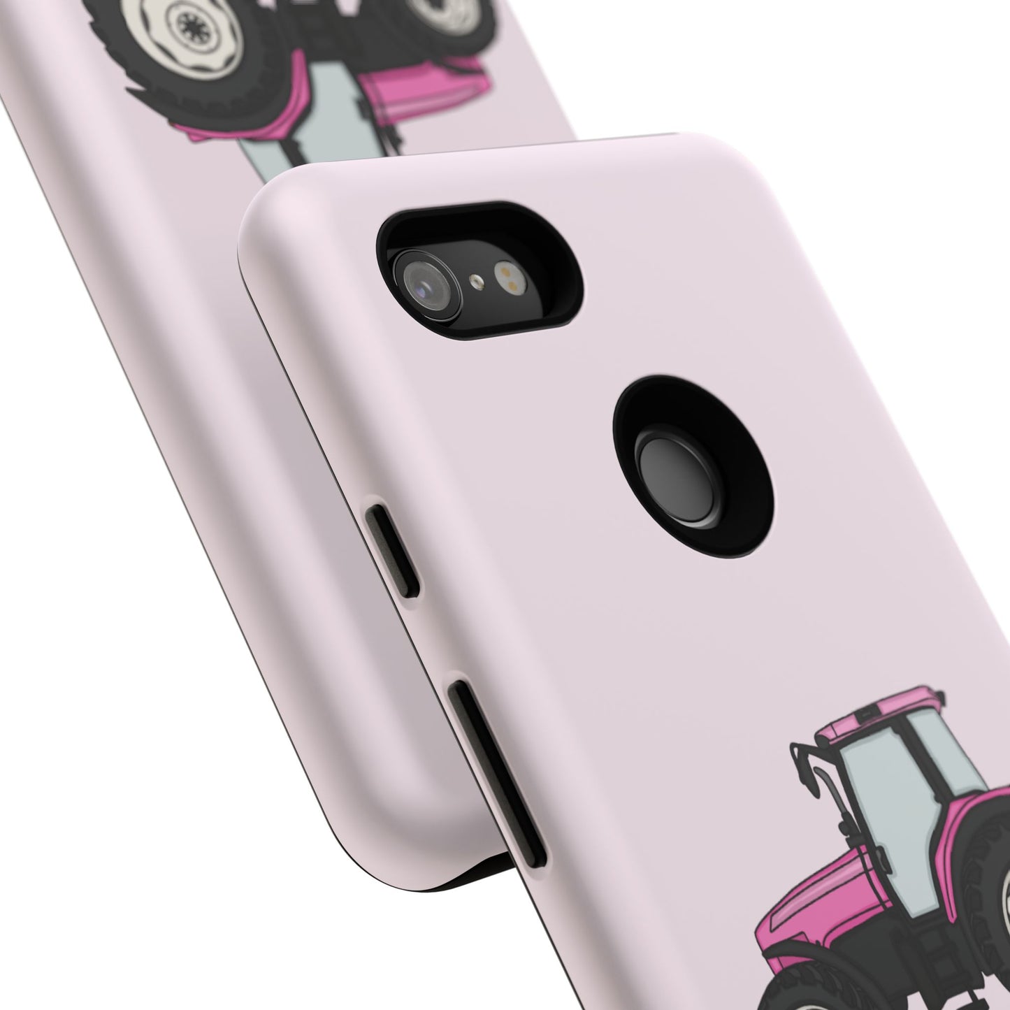 Android pink tractor case