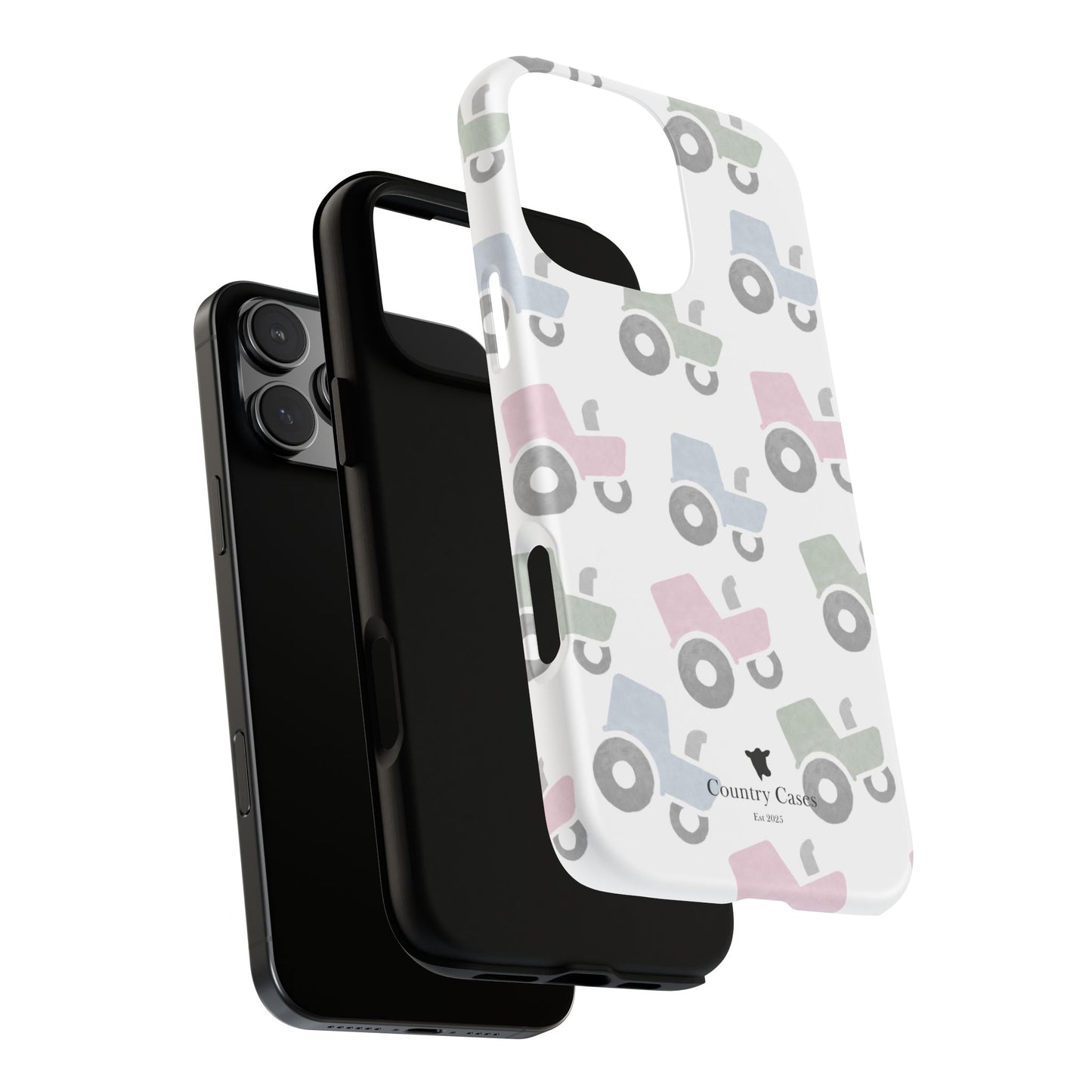 Pastel Tractor Case