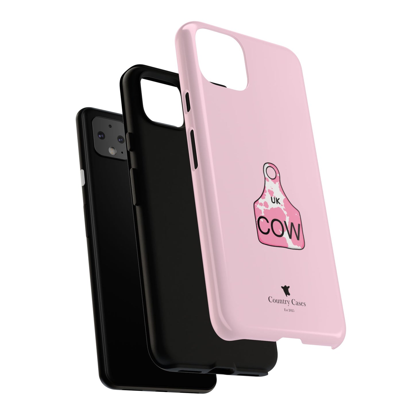 Android pink ear tag case