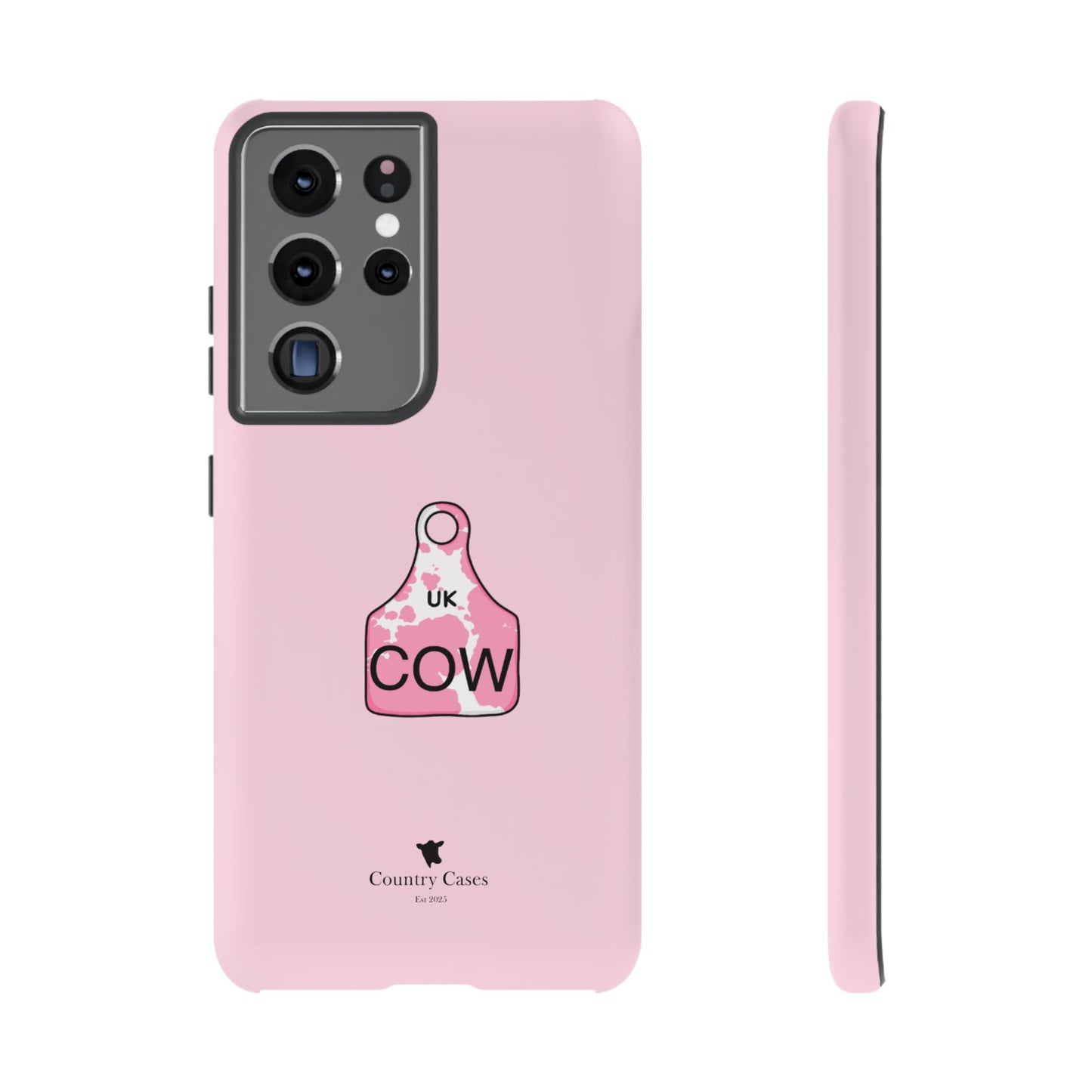 Android pink ear tag case