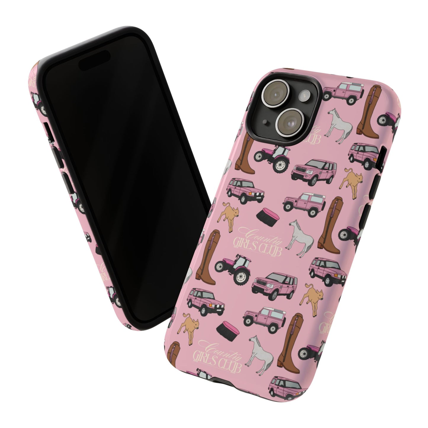 Pink Country Girls Club Case