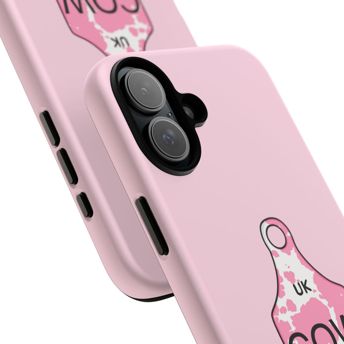 Pink Ear Tag Case