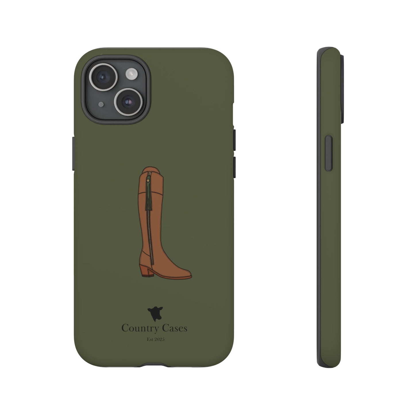 Green country boot case