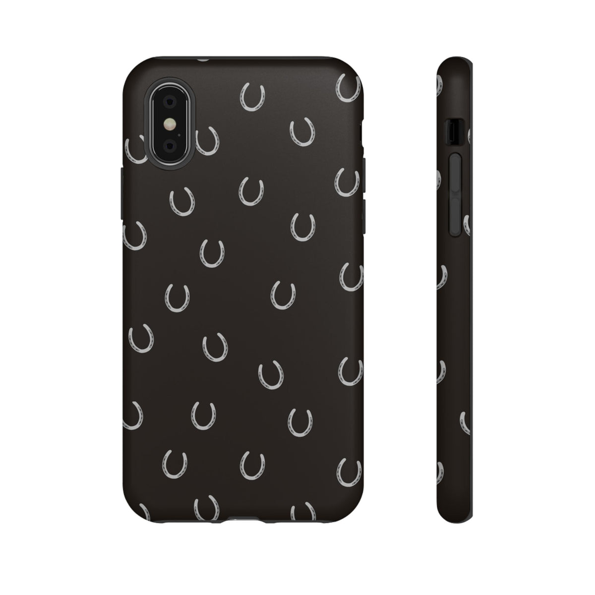 Wood Horse Shoe Case