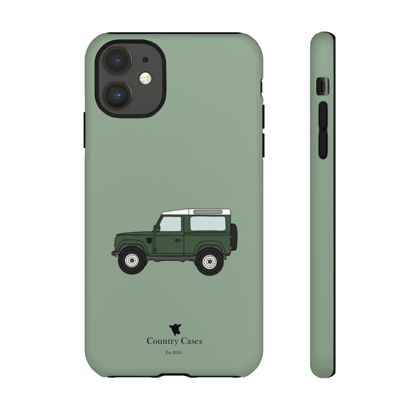 Green landy phone case