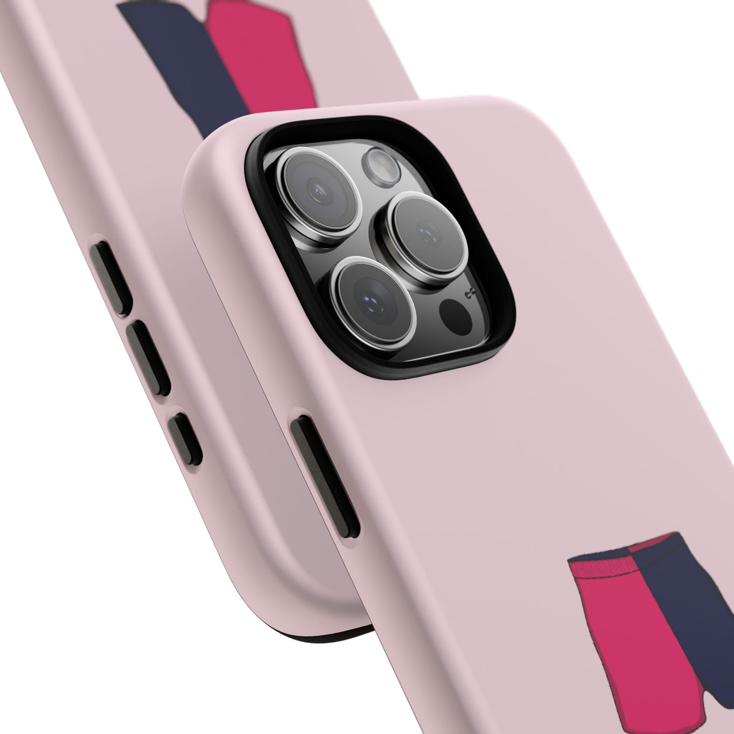 Two toned short phone case