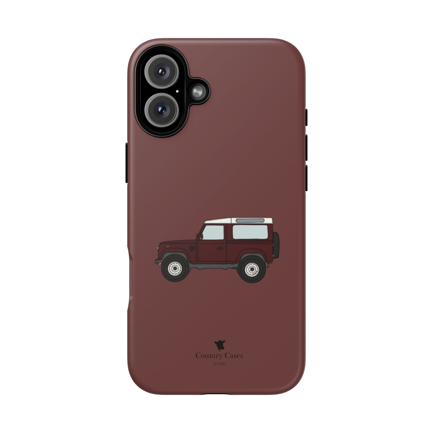 Berry red landy case