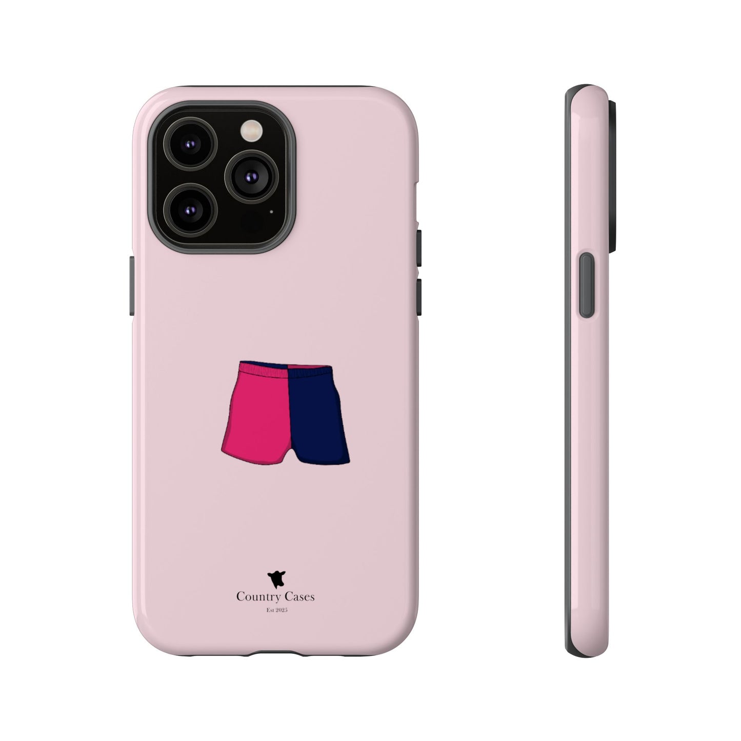 Two toned short phone case