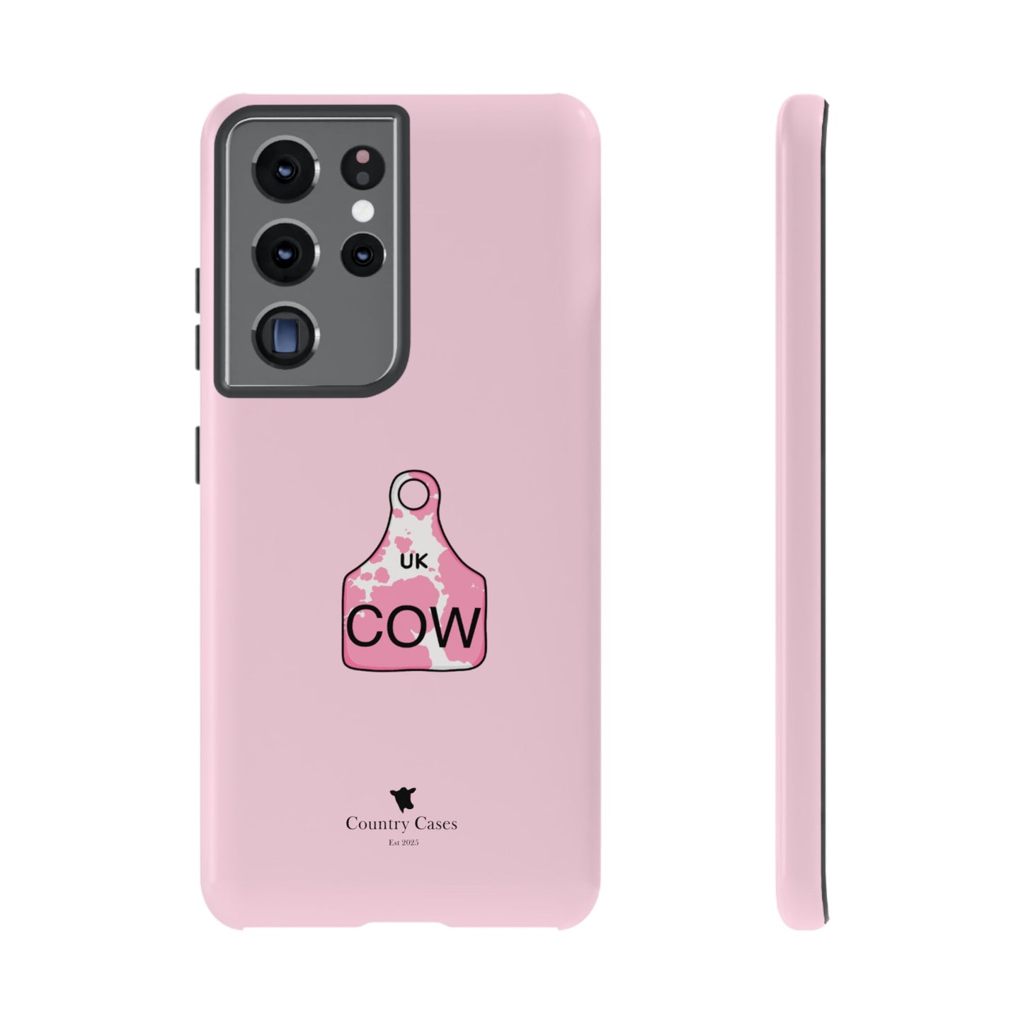 Android pink ear tag case