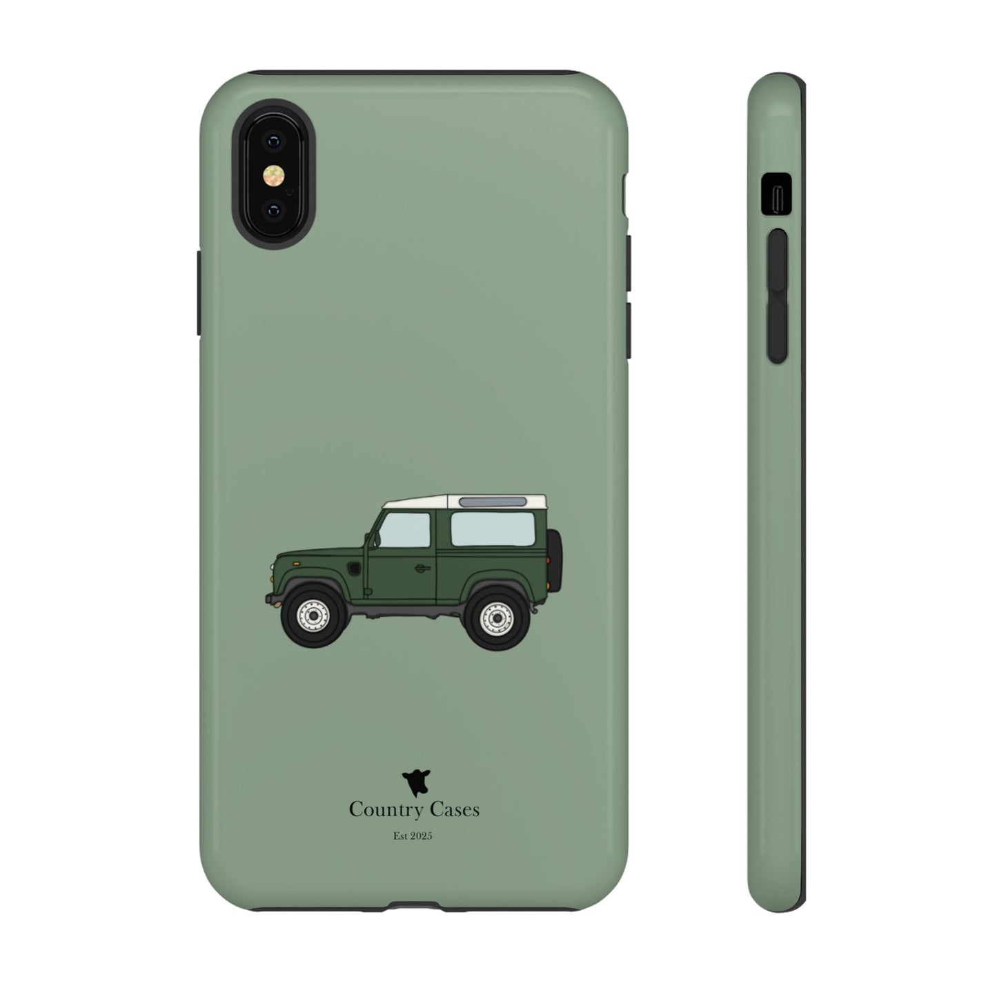 Green landy phone case