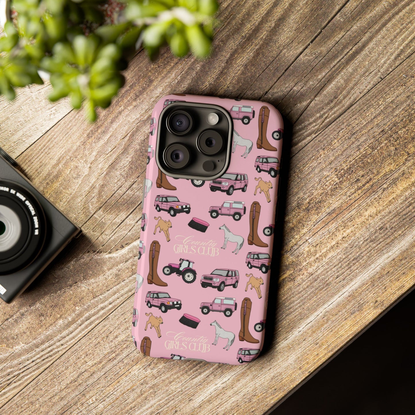 Pink Country Girls Club Case