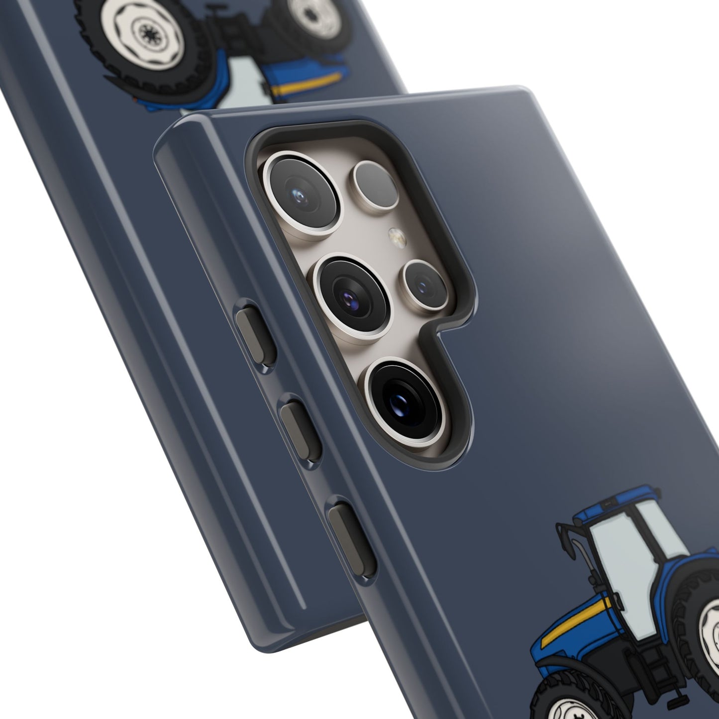 Android blue tractor case