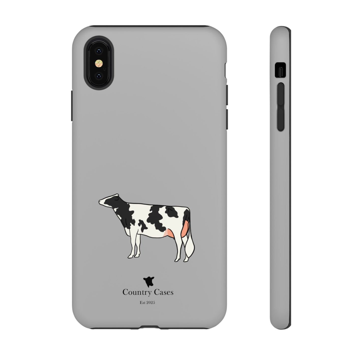 Black and white Holstein case