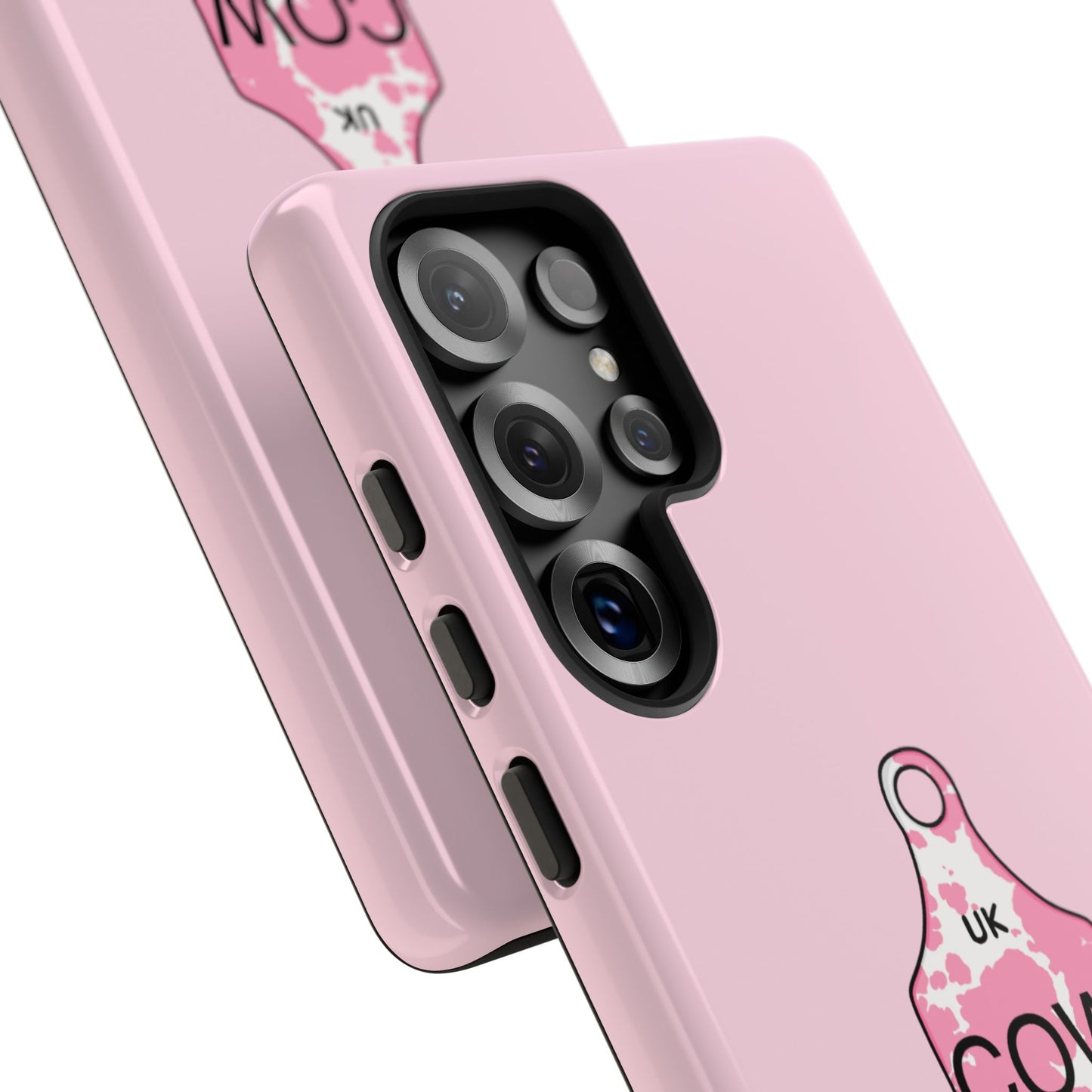 Android pink ear tag case
