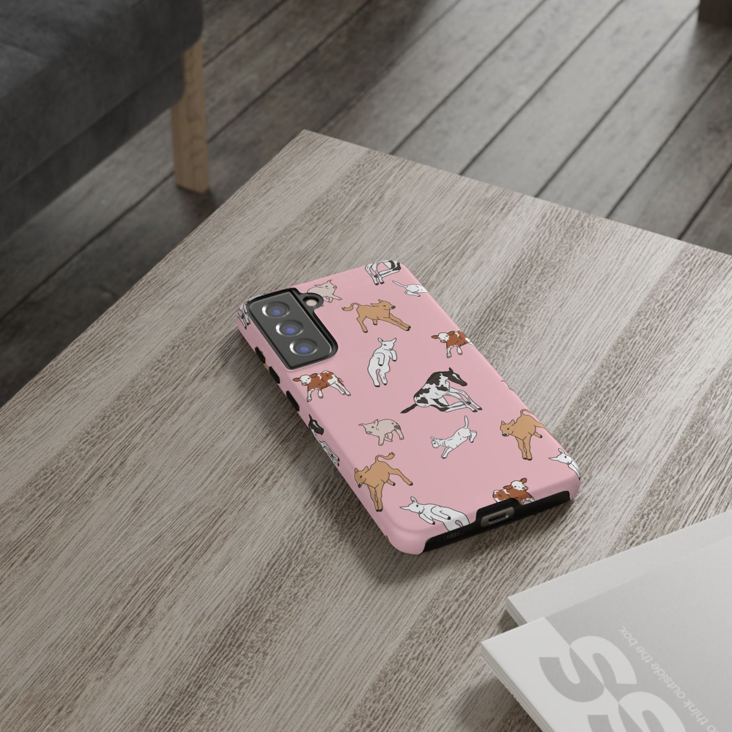 Android Farmyard Friends Pink Case