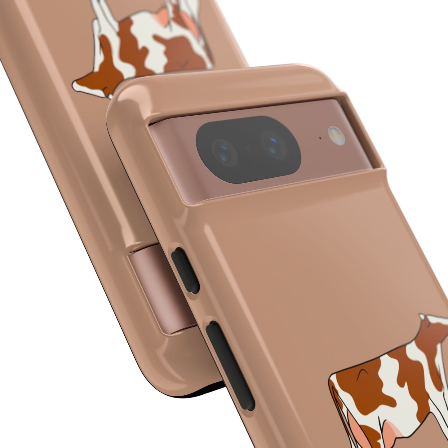 Android red and white Holstein case