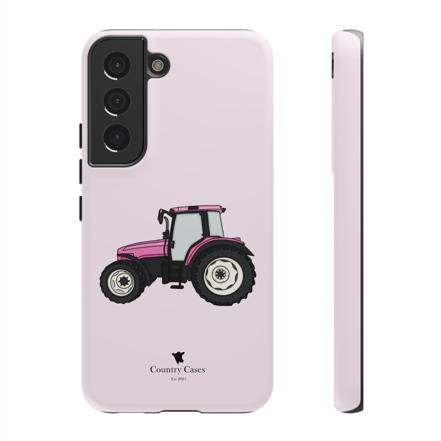 Android pink tractor case