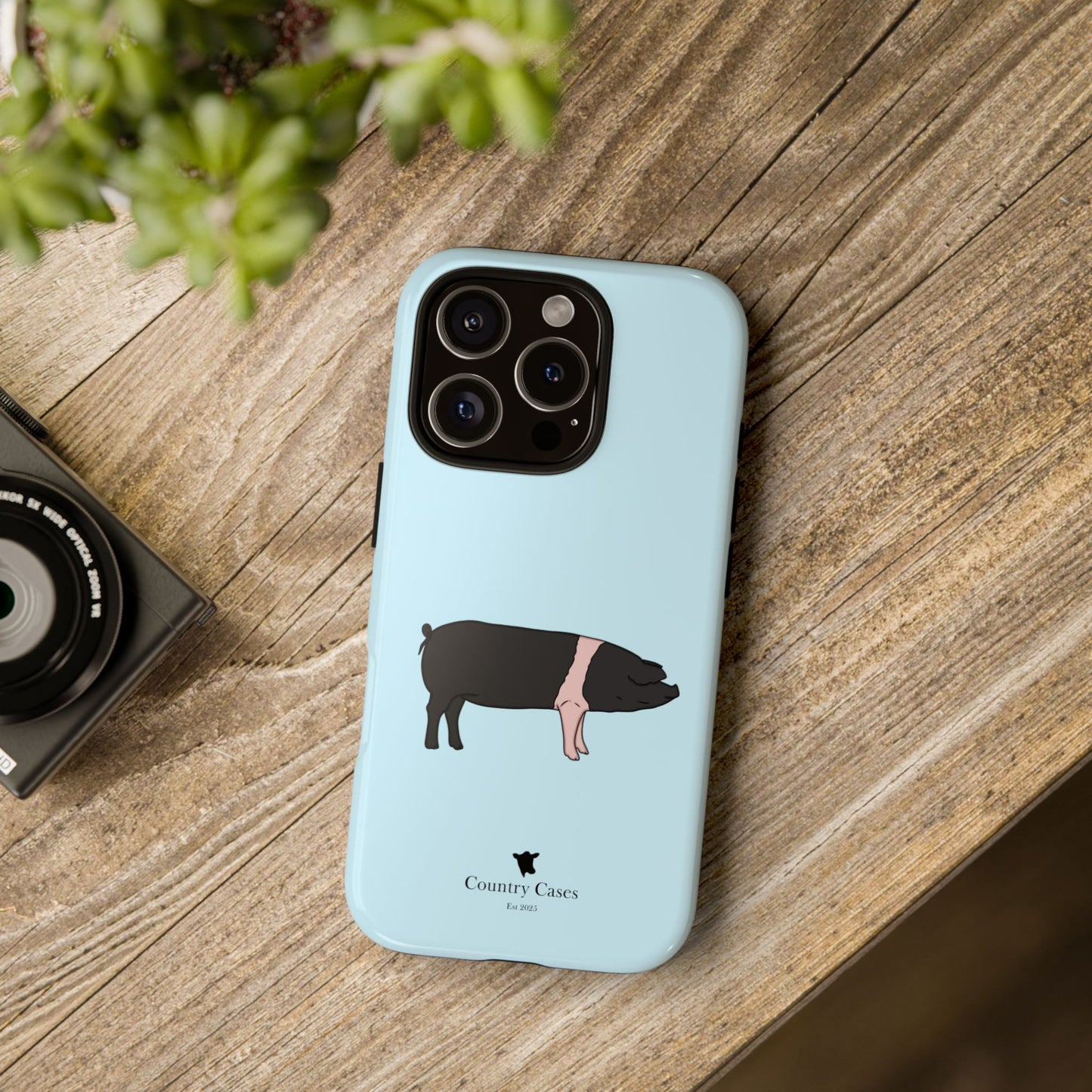 Saddleback Pig Case