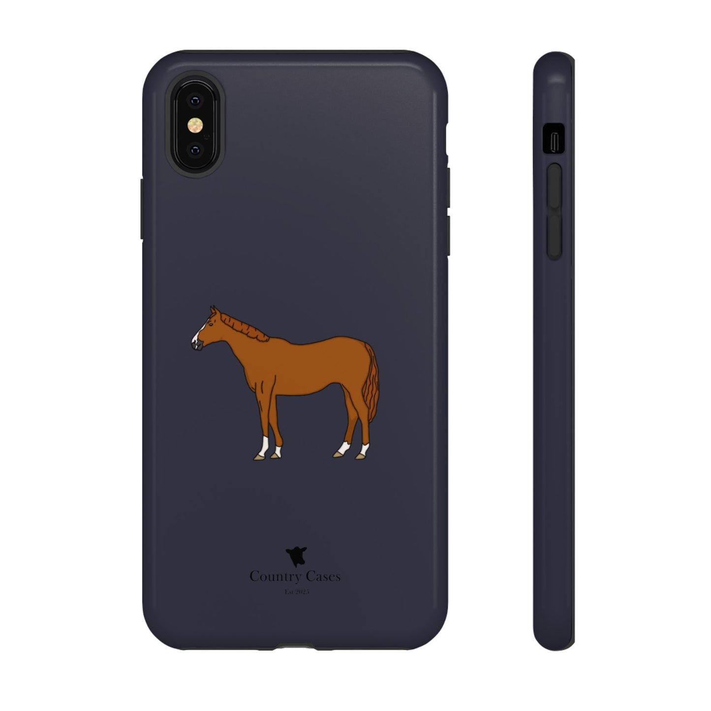 Chestnut horse case