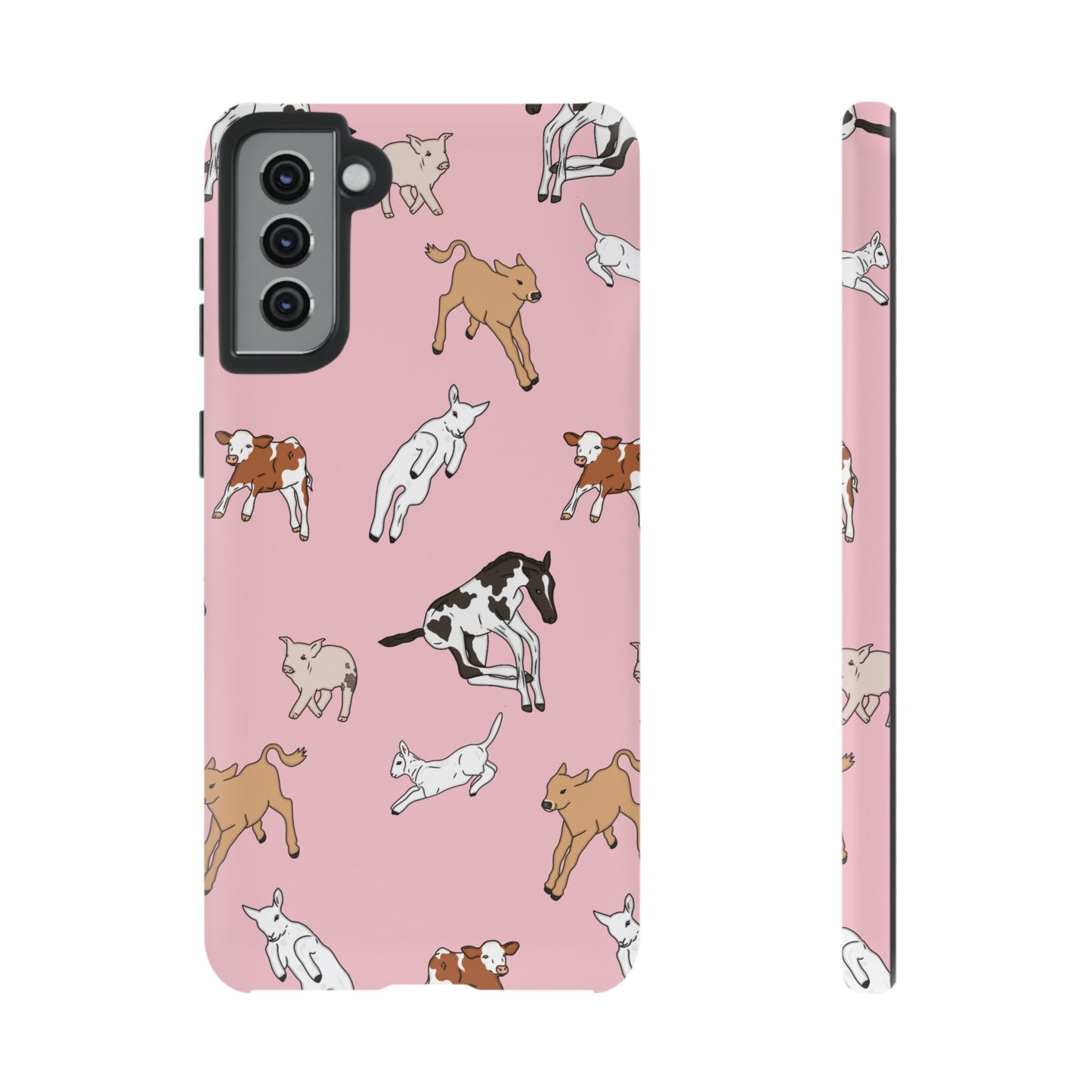 Android Farmyard Friends Pink Case