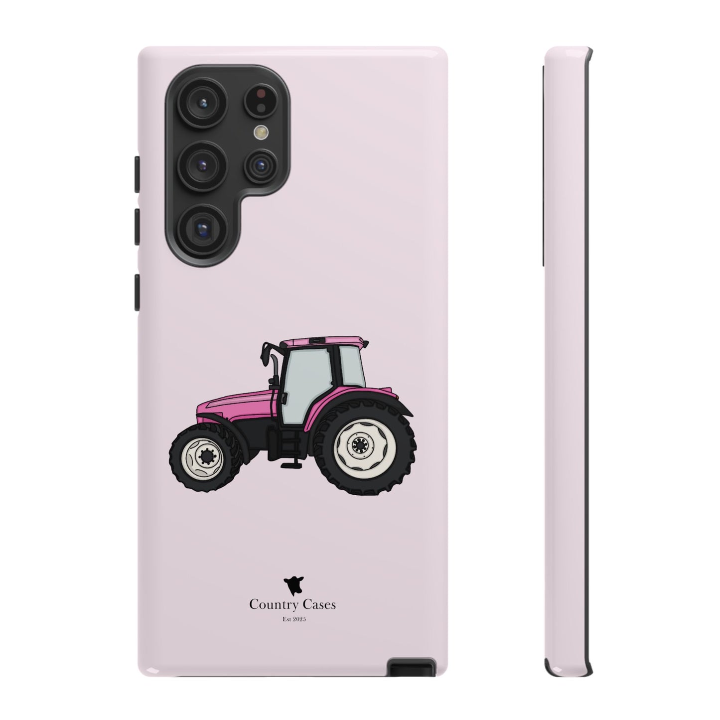 Android pink tractor case