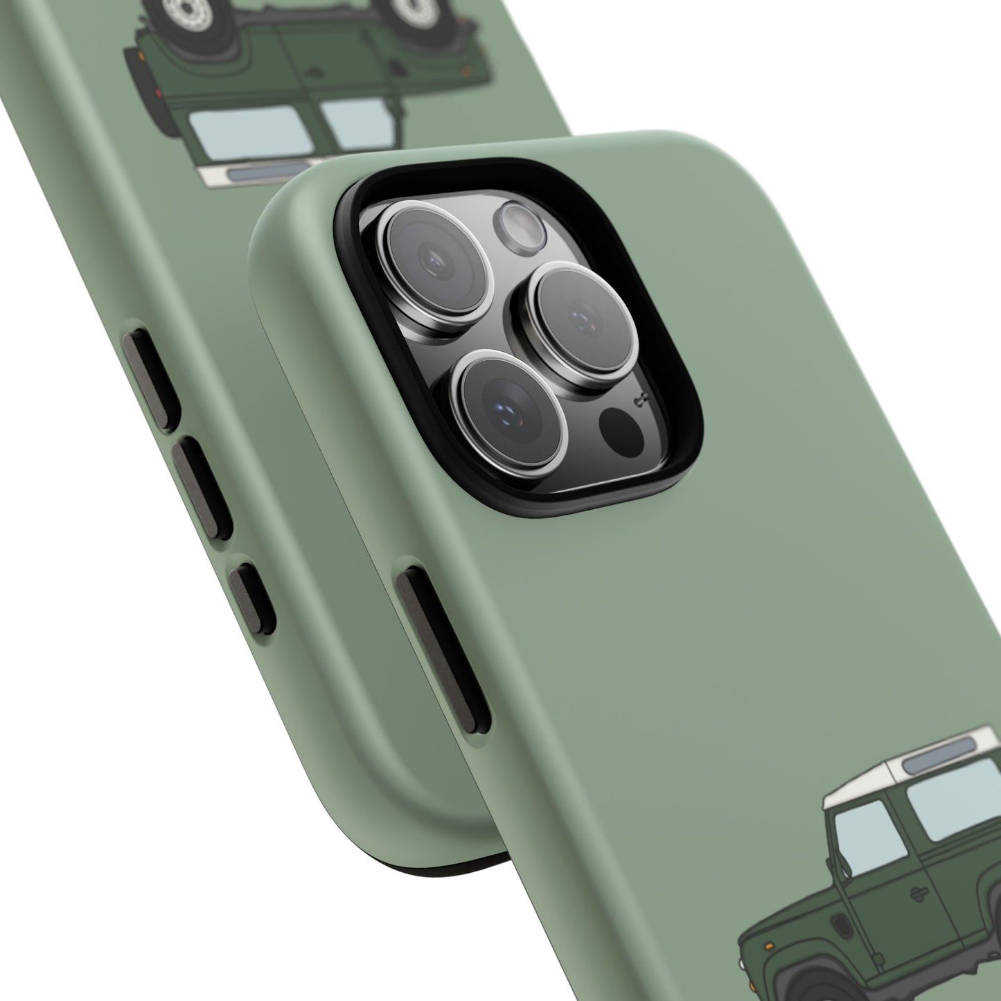 Green landy phone case