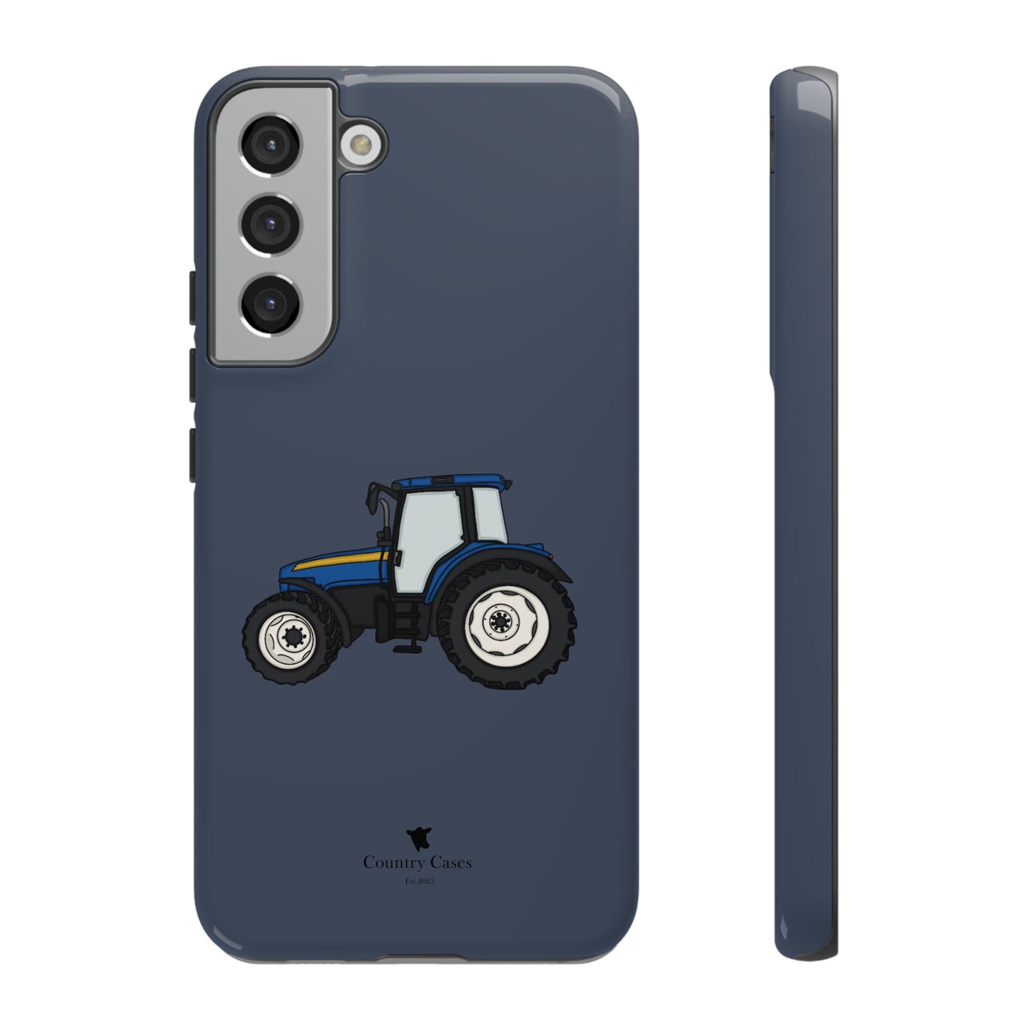Android blue tractor case