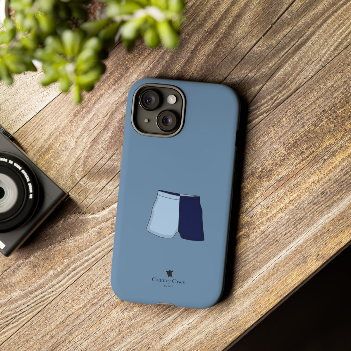 Blue Shorts Case