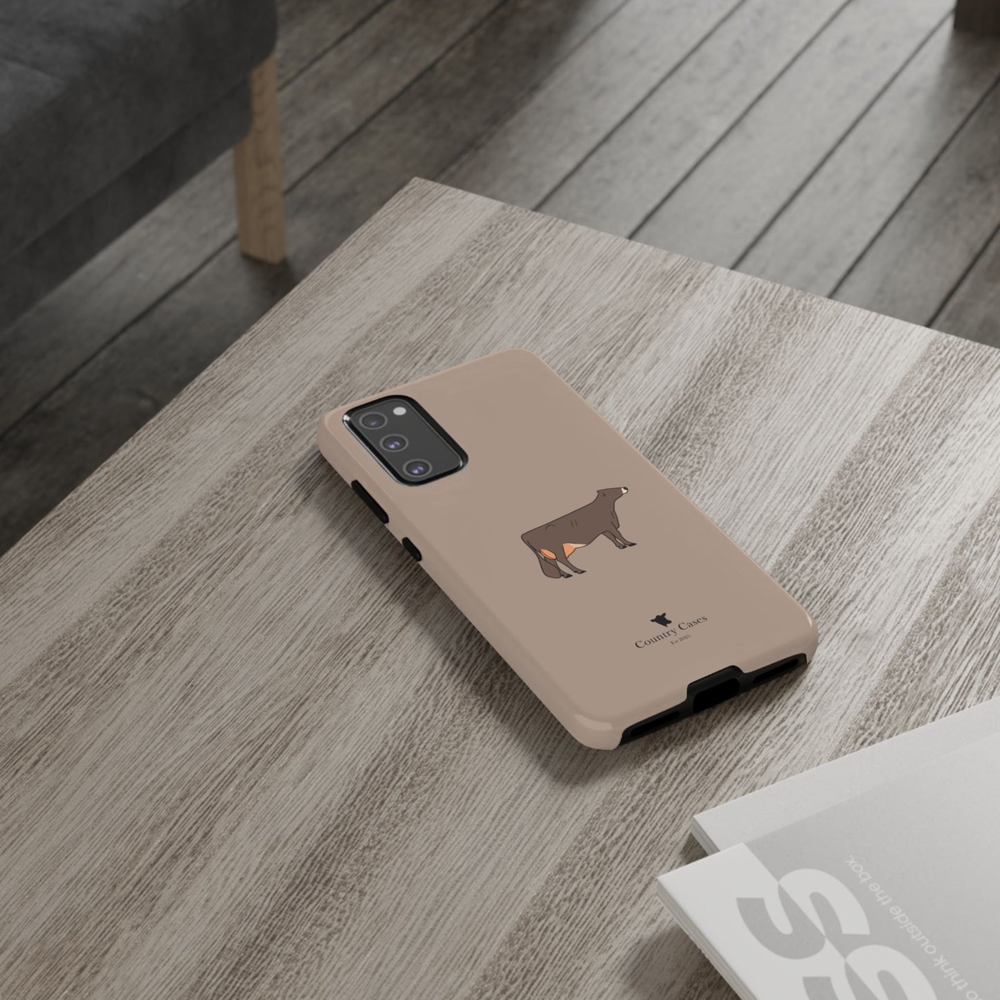 Android brown Swiss case
