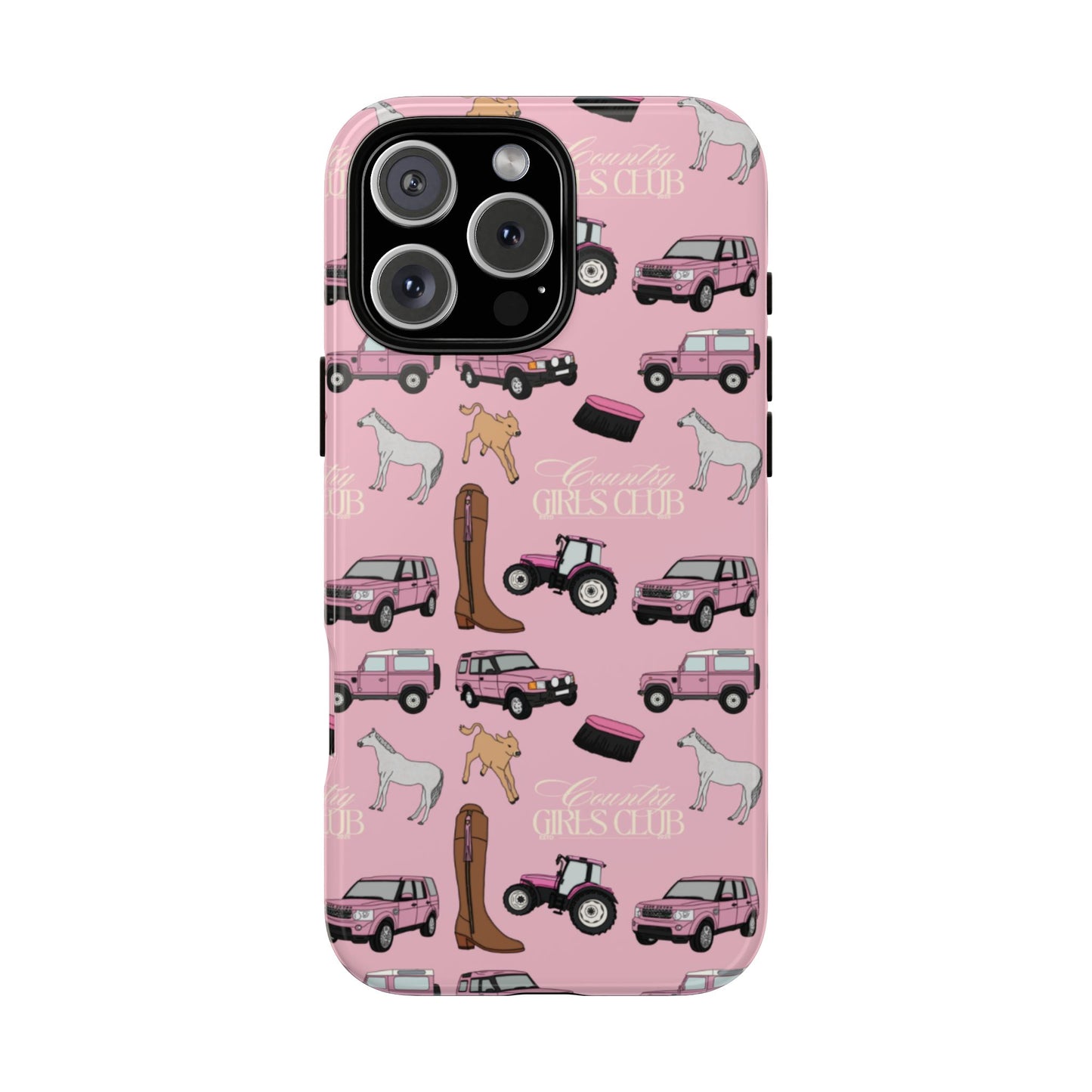 Country Girls Club Pink Case