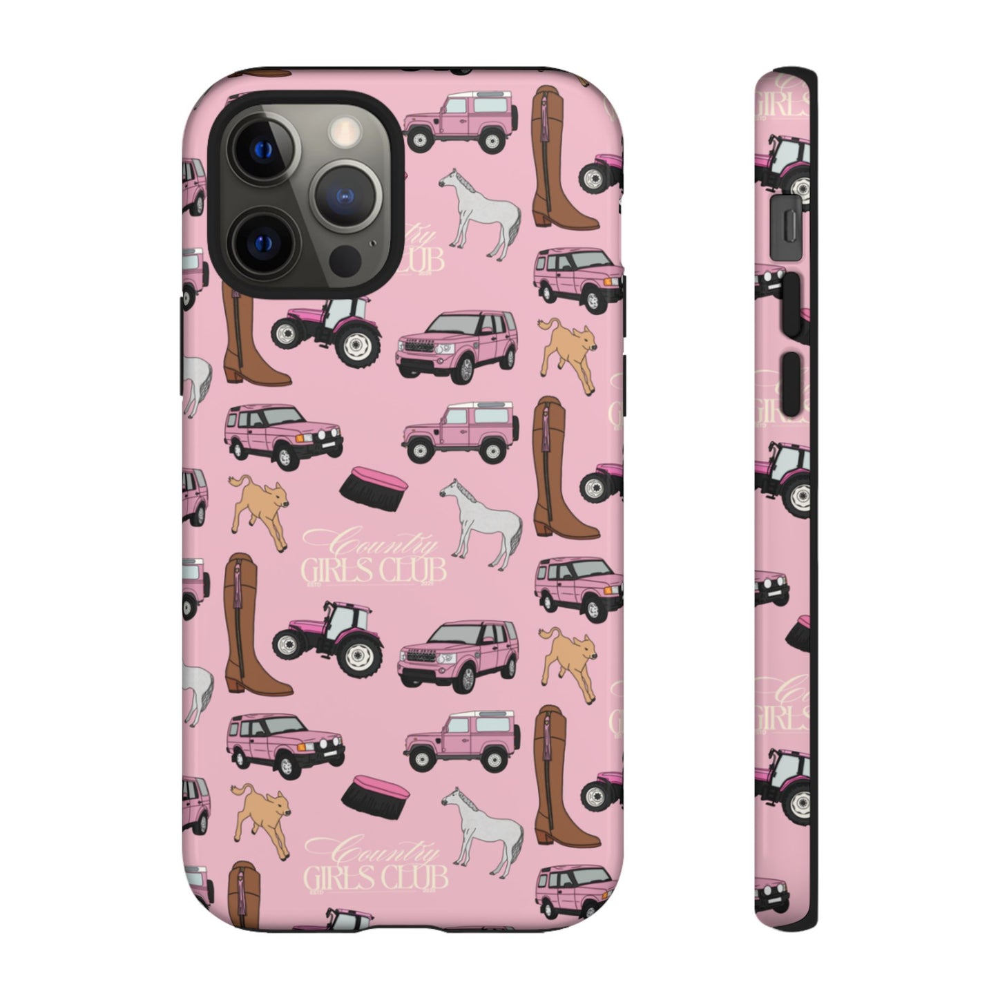 Pink Country Girls Club Case