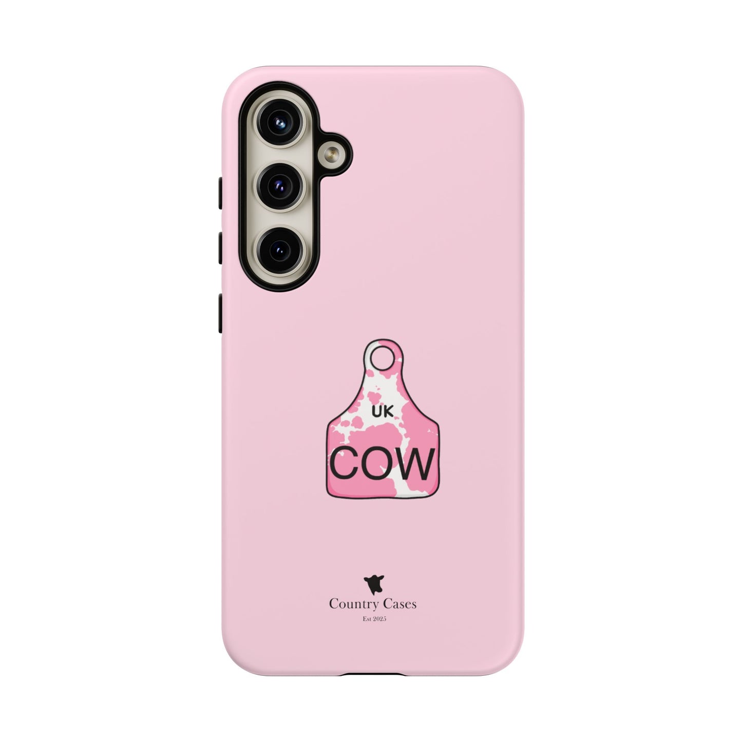 Android pink ear tag case