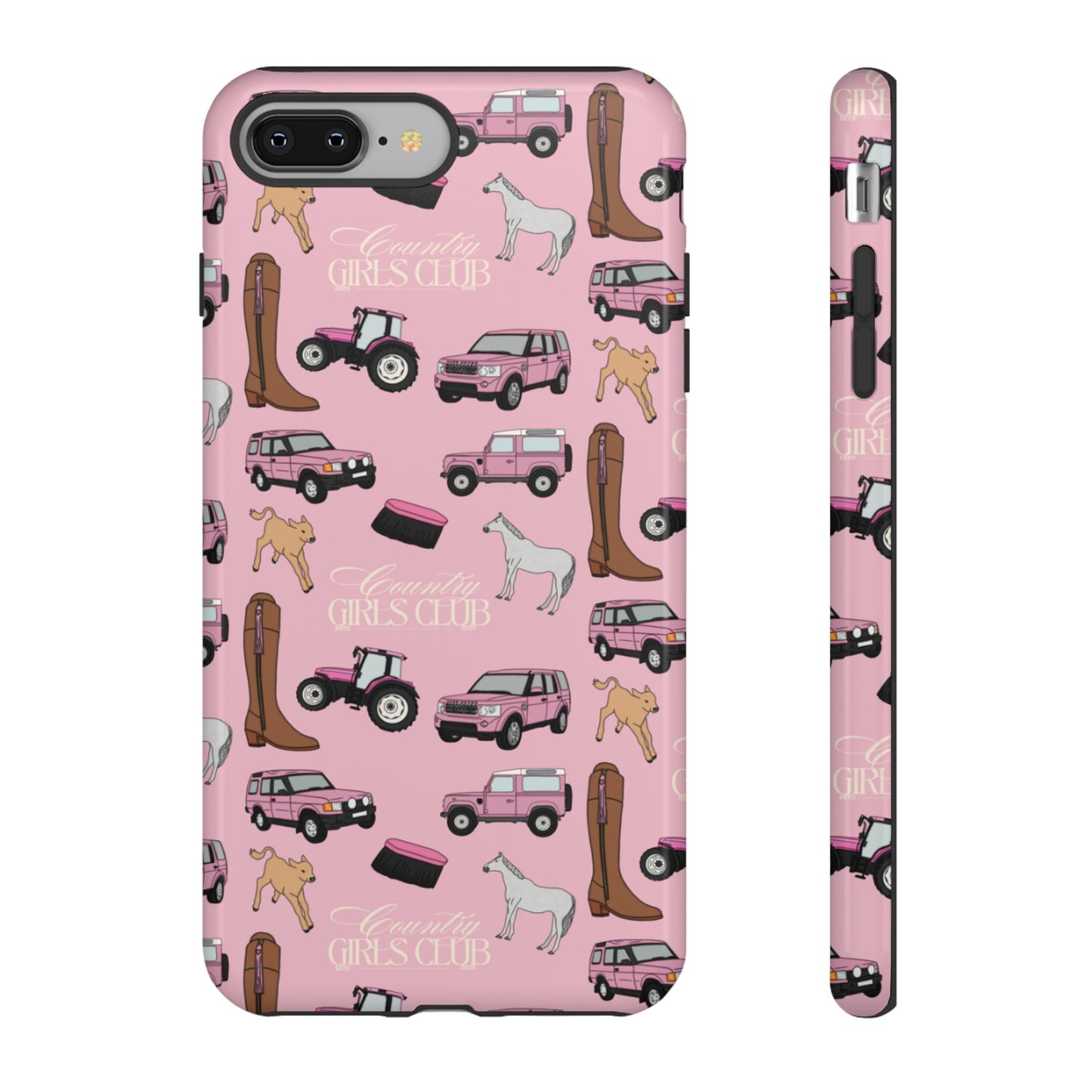 Pink Country Girls Club Case