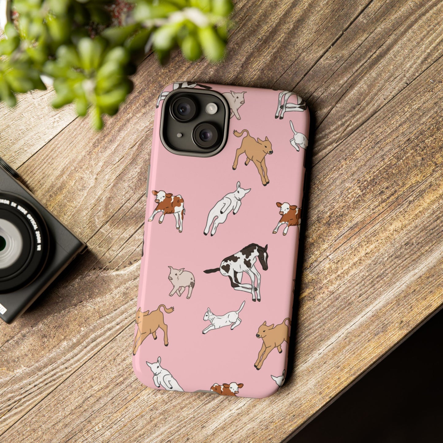 Farmyard Friends Pink Case
