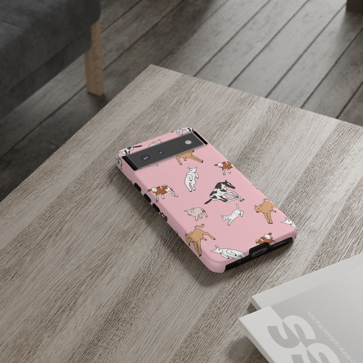 Android Farmyard Friends Pink Case