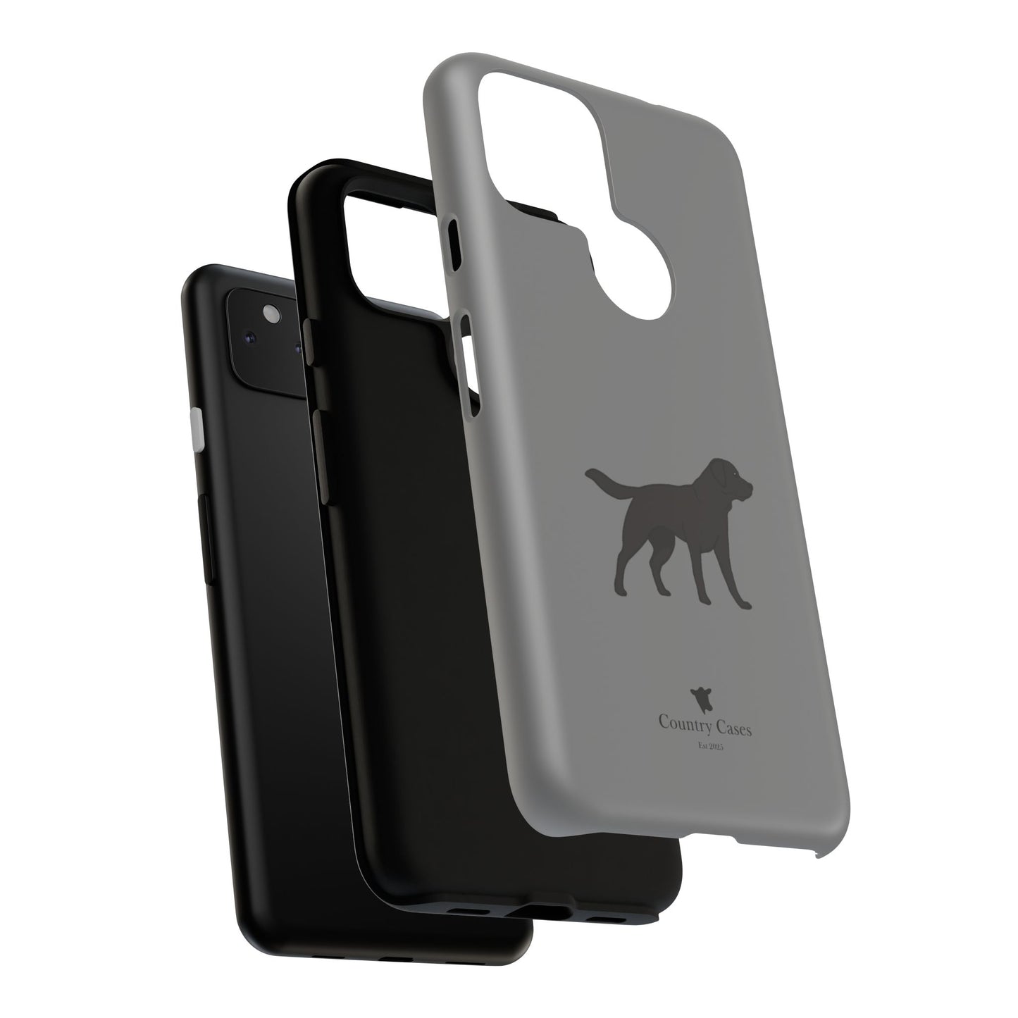 Android black Labrador case