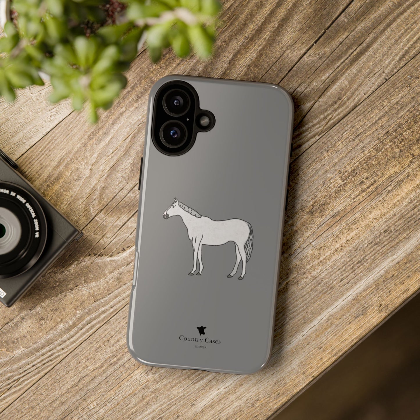 Grey horse case