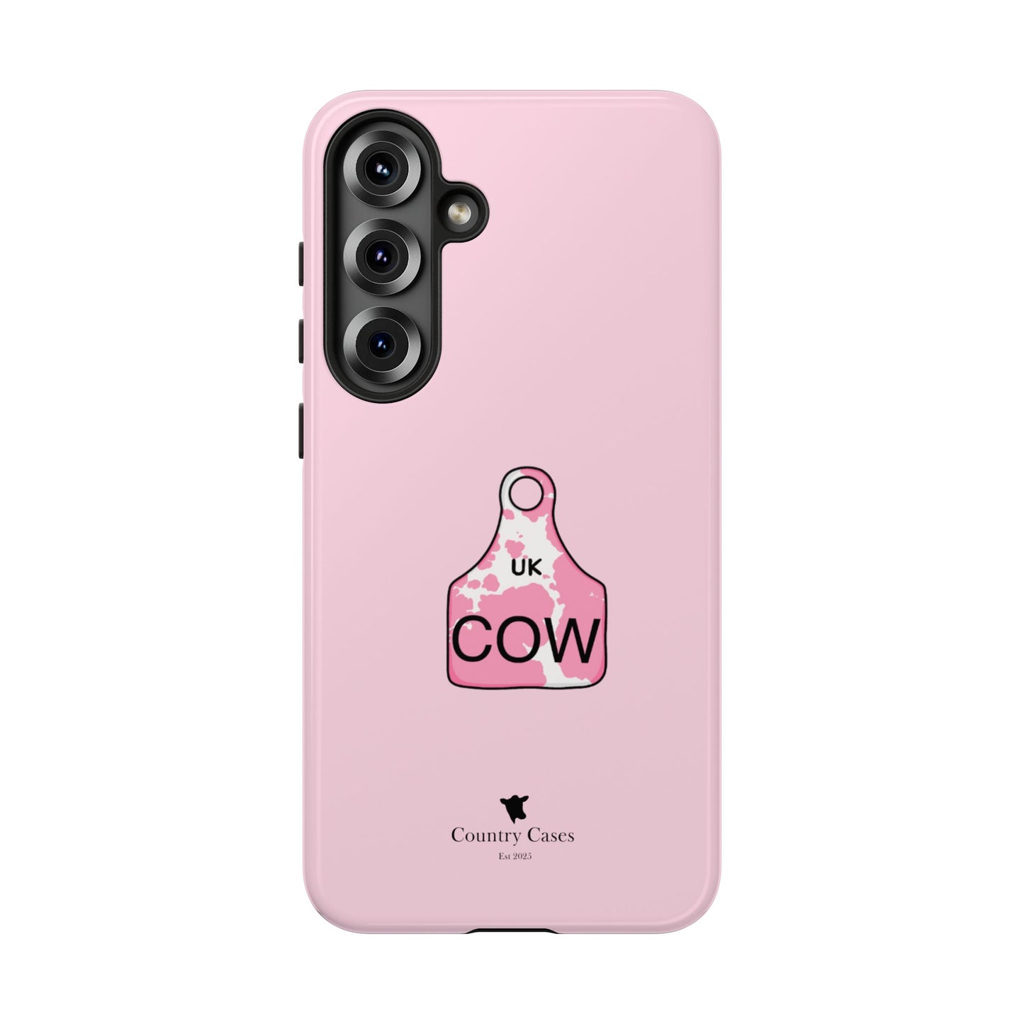 Android pink ear tag case