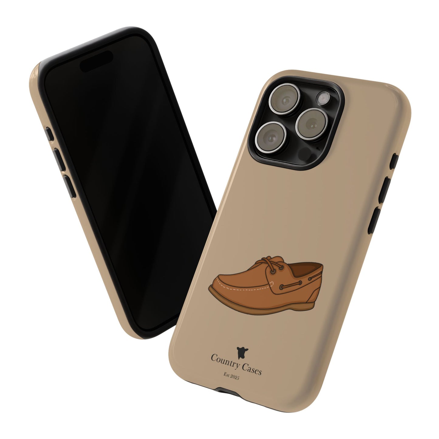 Classic boat shoe phone case
