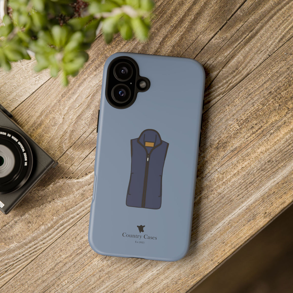 Blue Fleece Case