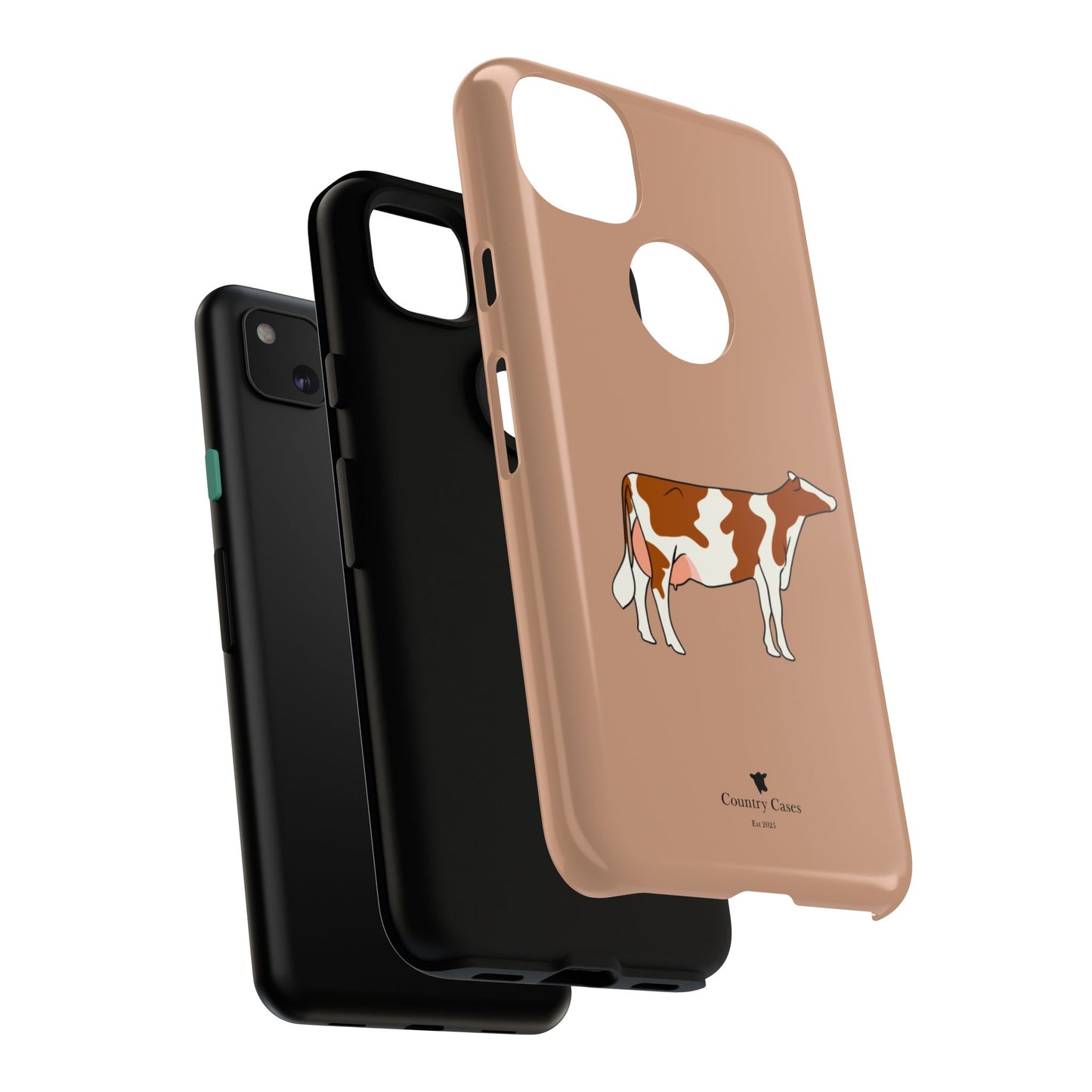 Android red and white Holstein case