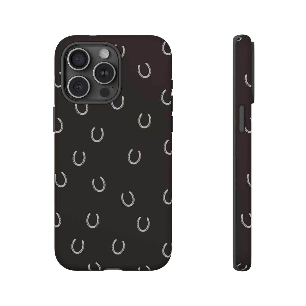Wood Horse Shoe Case