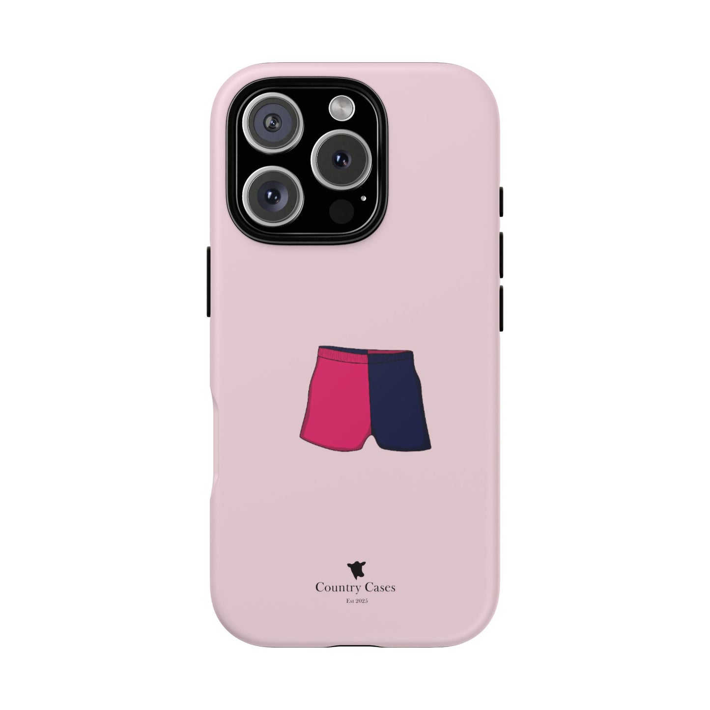 Two toned short phone case