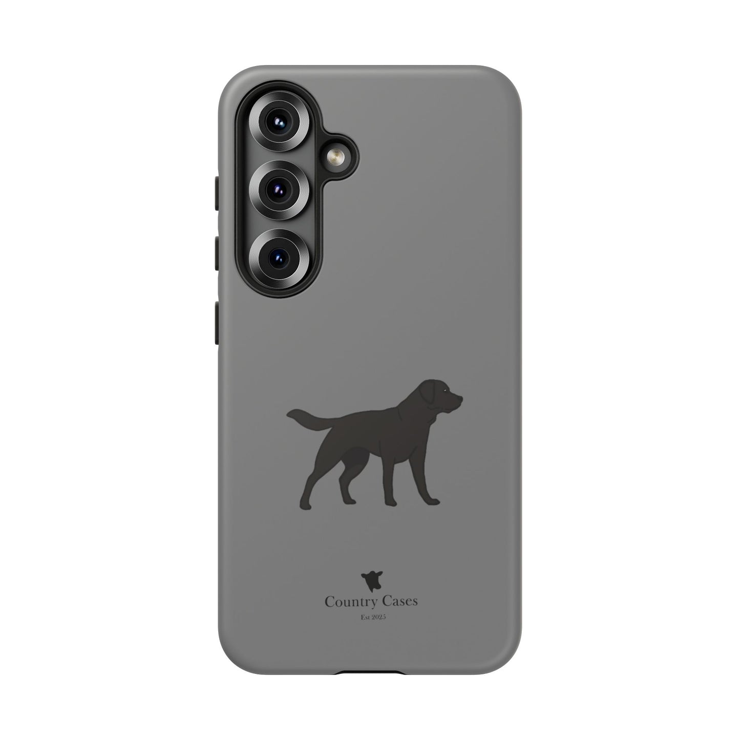 Android black Labrador case