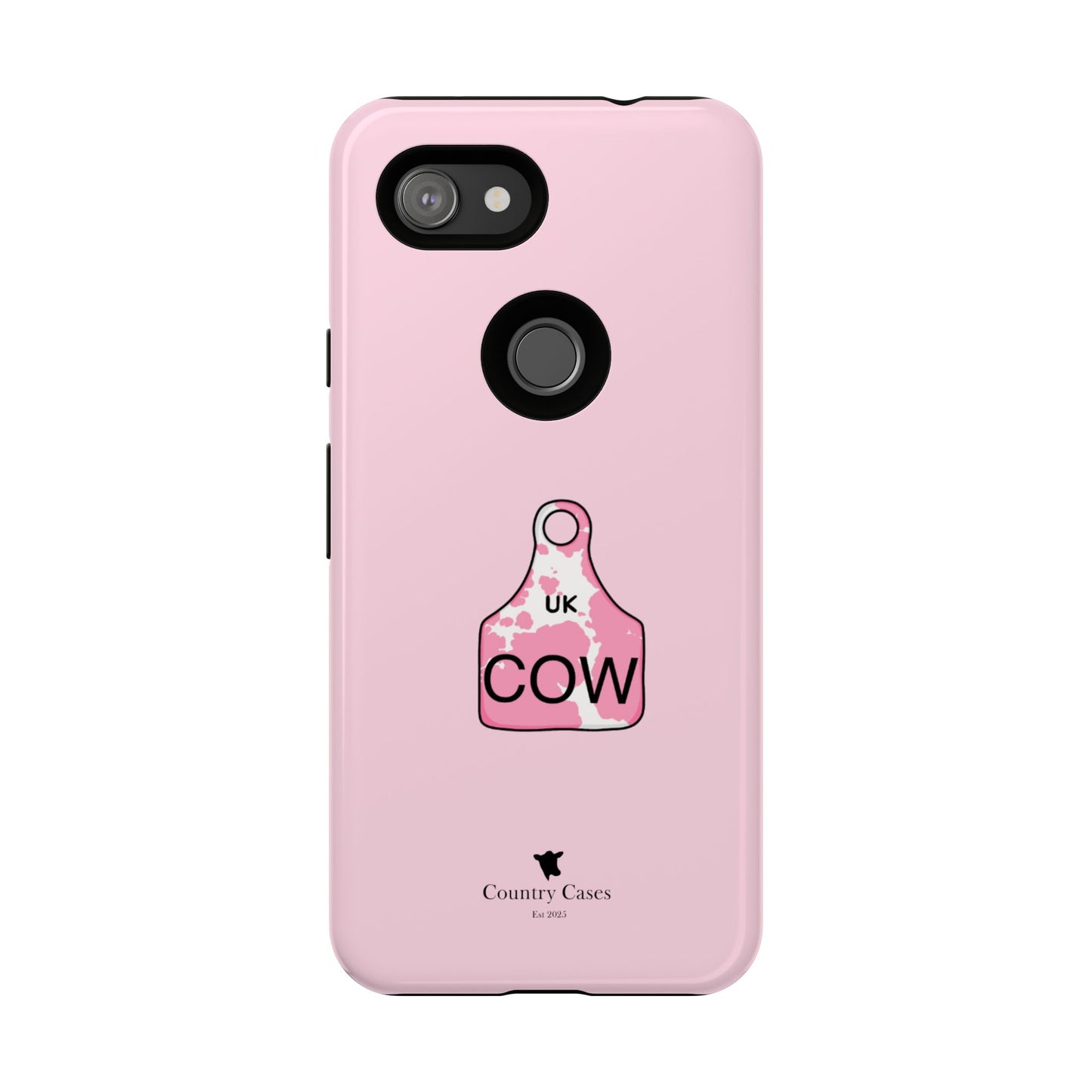 Android pink ear tag case