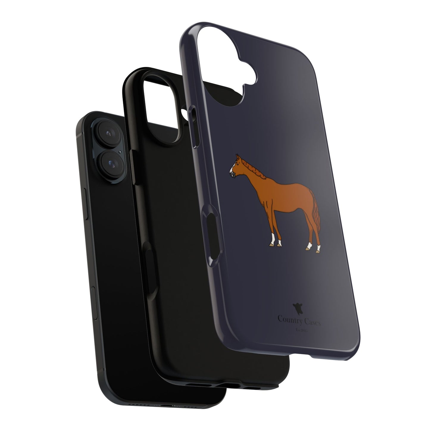 Chestnut horse case
