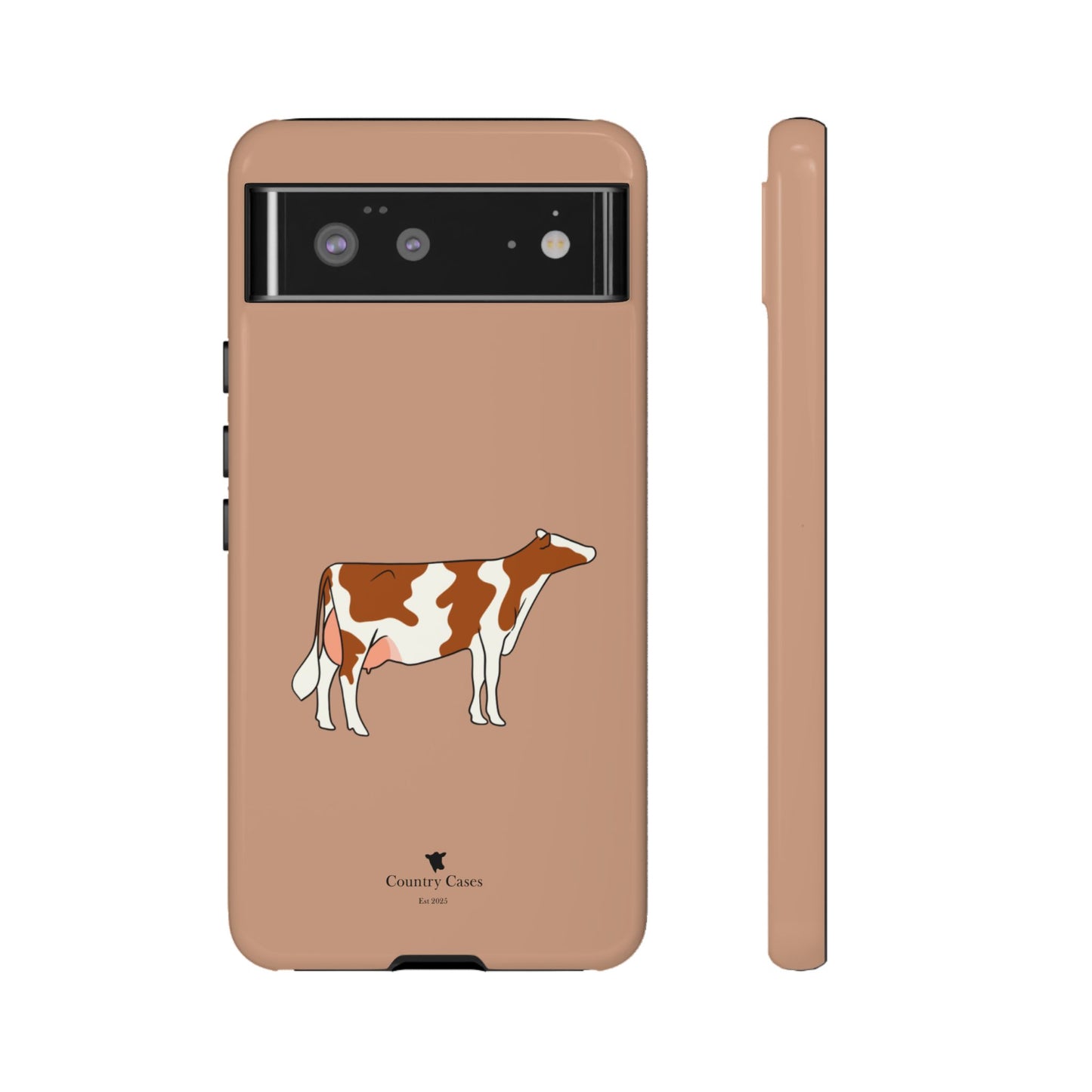 Android red and white Holstein case